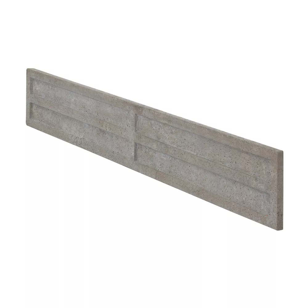 Forest Lightweight Concrete Gravel Boards 300 X 50mm X 1.83m 5 Pack