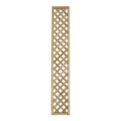 Forest Rosemore Softwood Rectangular Trellis 1 X 6&apos; 3 Pack