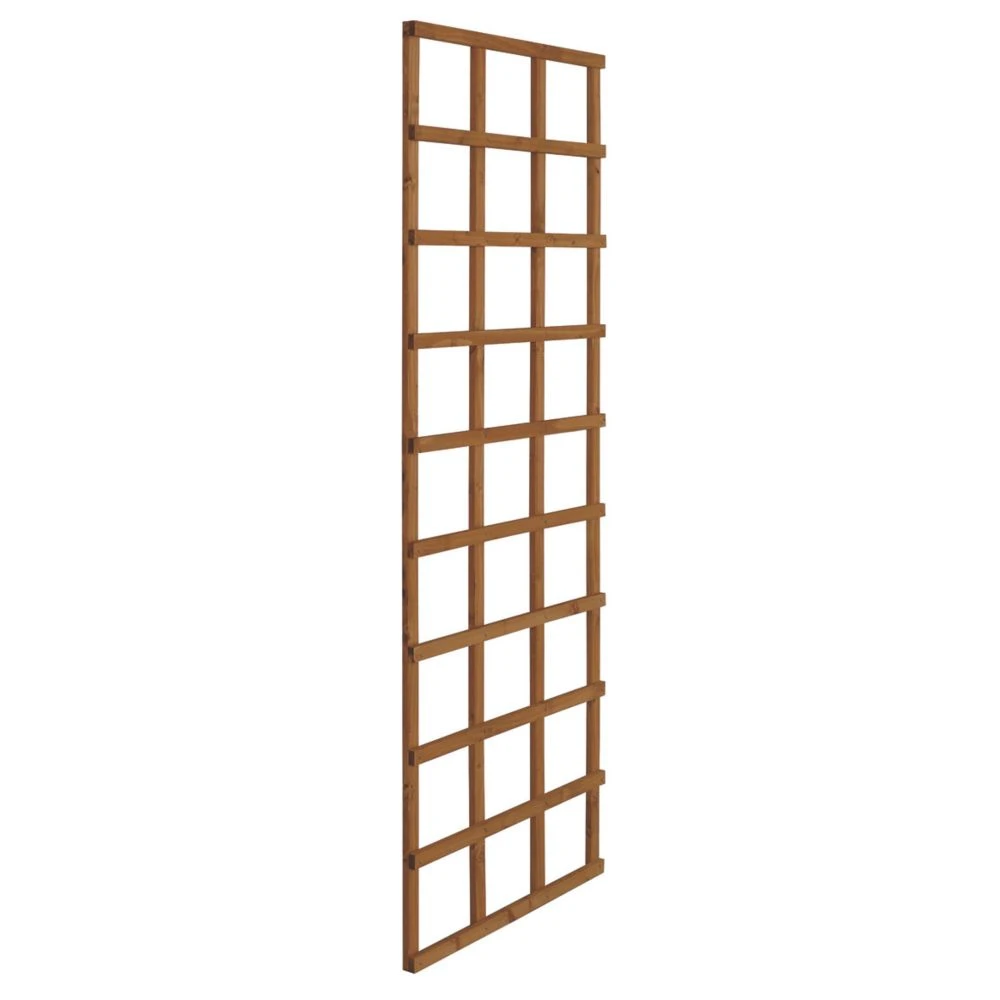 Forest Softwood Rectangular Trellis 2 X 6' 3 Pack - Image 2