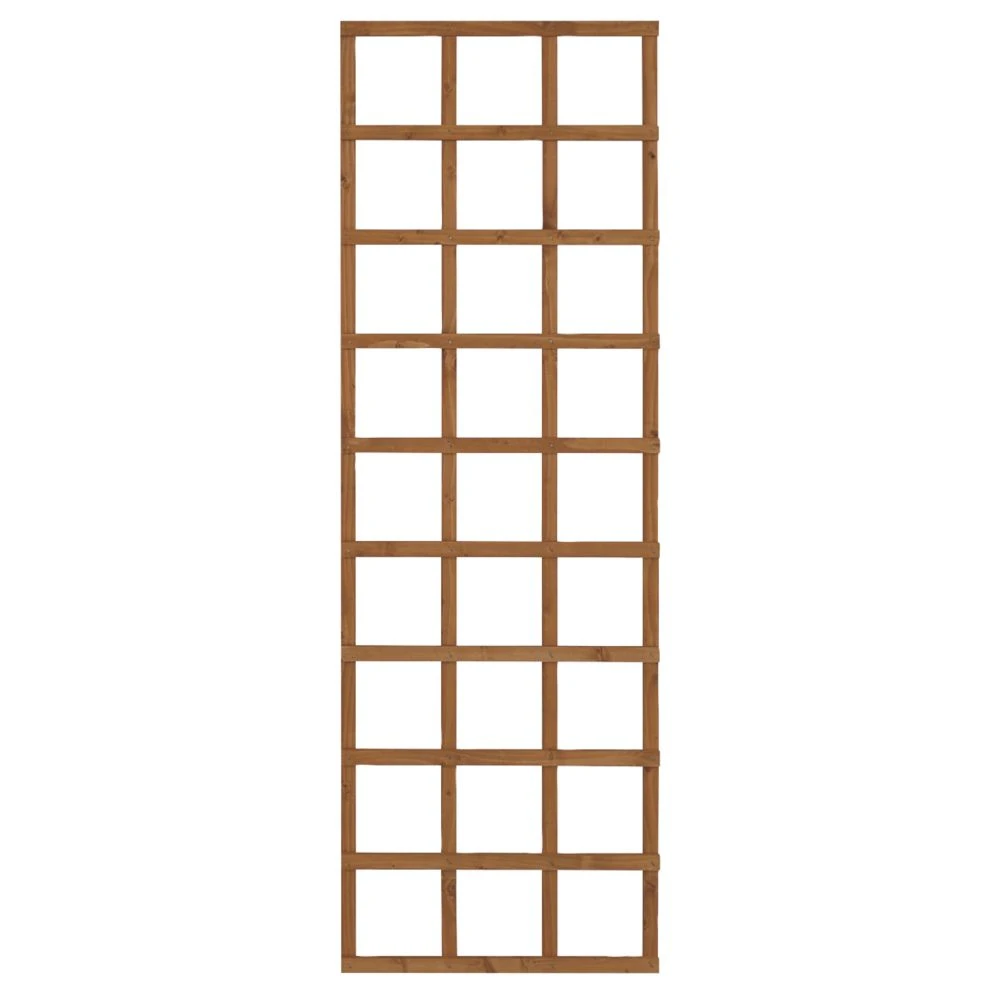 Forest Softwood Rectangular Trellis 2 X 6' 3 Pack
