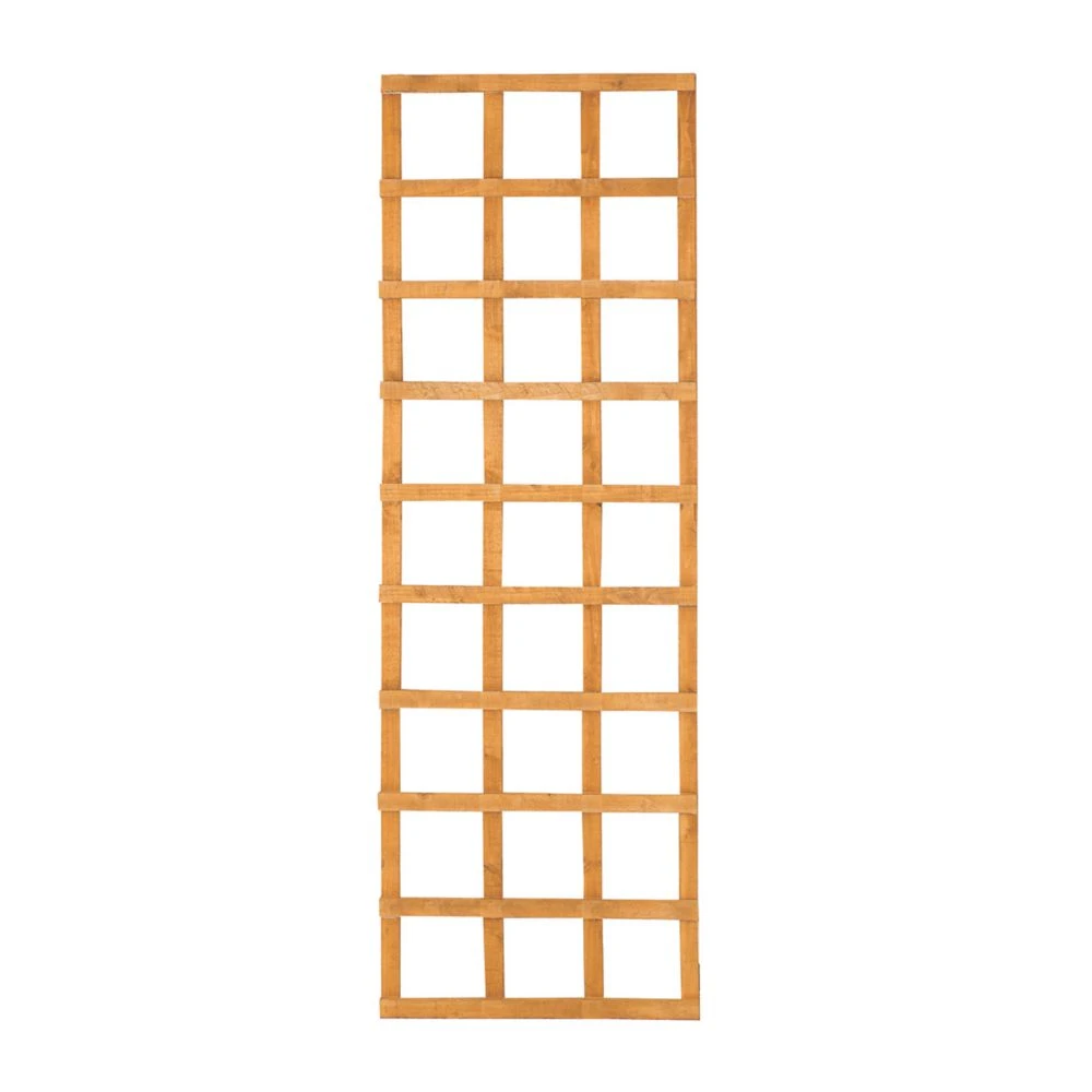 Forest Softwood Tall Rectangular Trellis X 5 Pack - Image 3