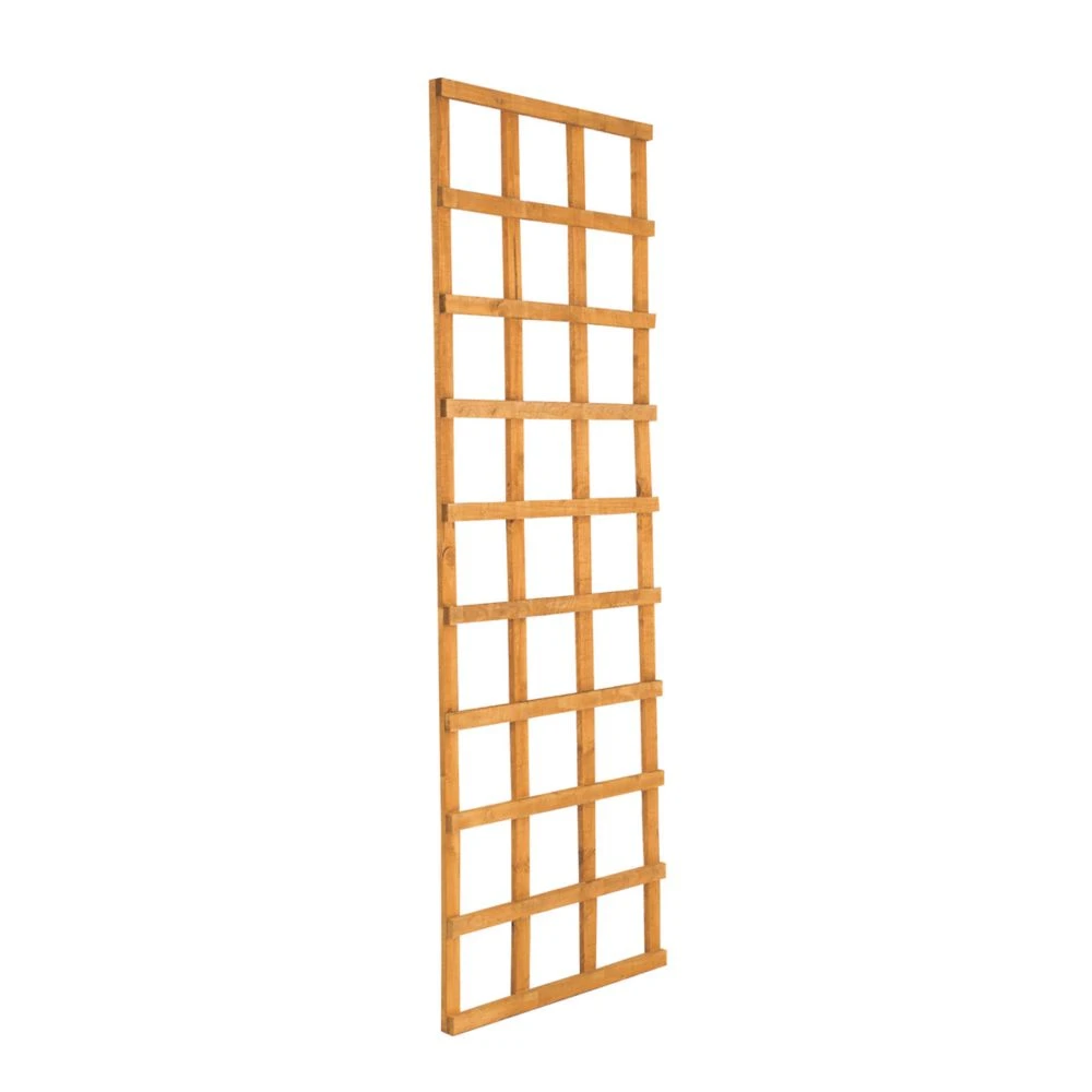 Forest Softwood Tall Rectangular Trellis X 5 Pack - Image 4