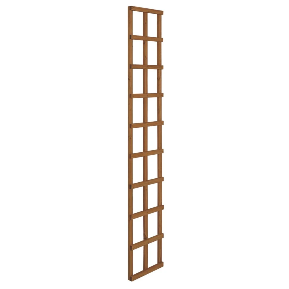 Forest Softwood Rectangular Trellis 1 X 6' 5 Pack - Image 2
