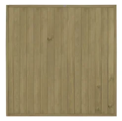 Forest VTGP6PK5HD Vertical Tongue & Groove Fence Panels Natural Timber 6 X 6&apos; Pack Of 5