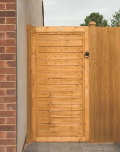 Forest Lap Garden Gate 910 X 1830mm Golden Brown