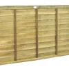 Forest Super Lap Fence Panels Natural Timber 6 X 3&apos; Pack Of 8