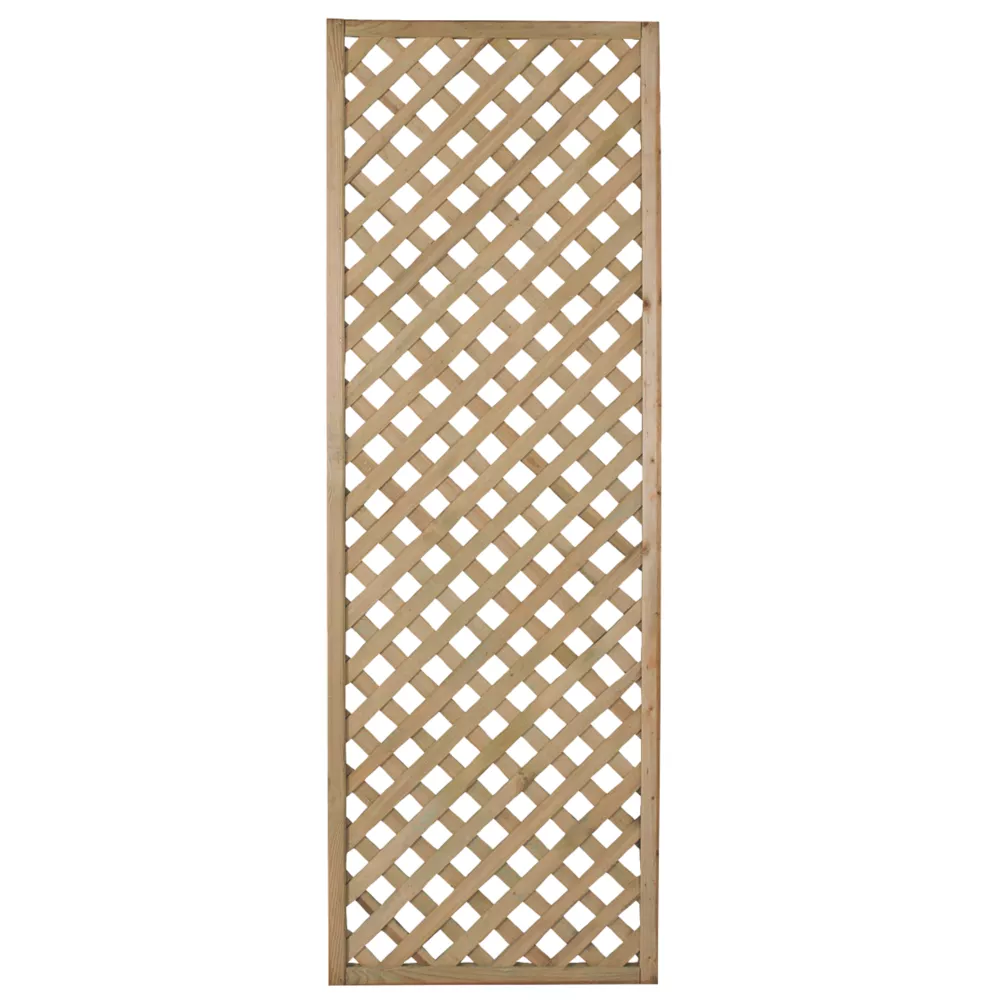 Forest Rosemore Softwood Rectangular Trellis 2 X 6' 5 Pack