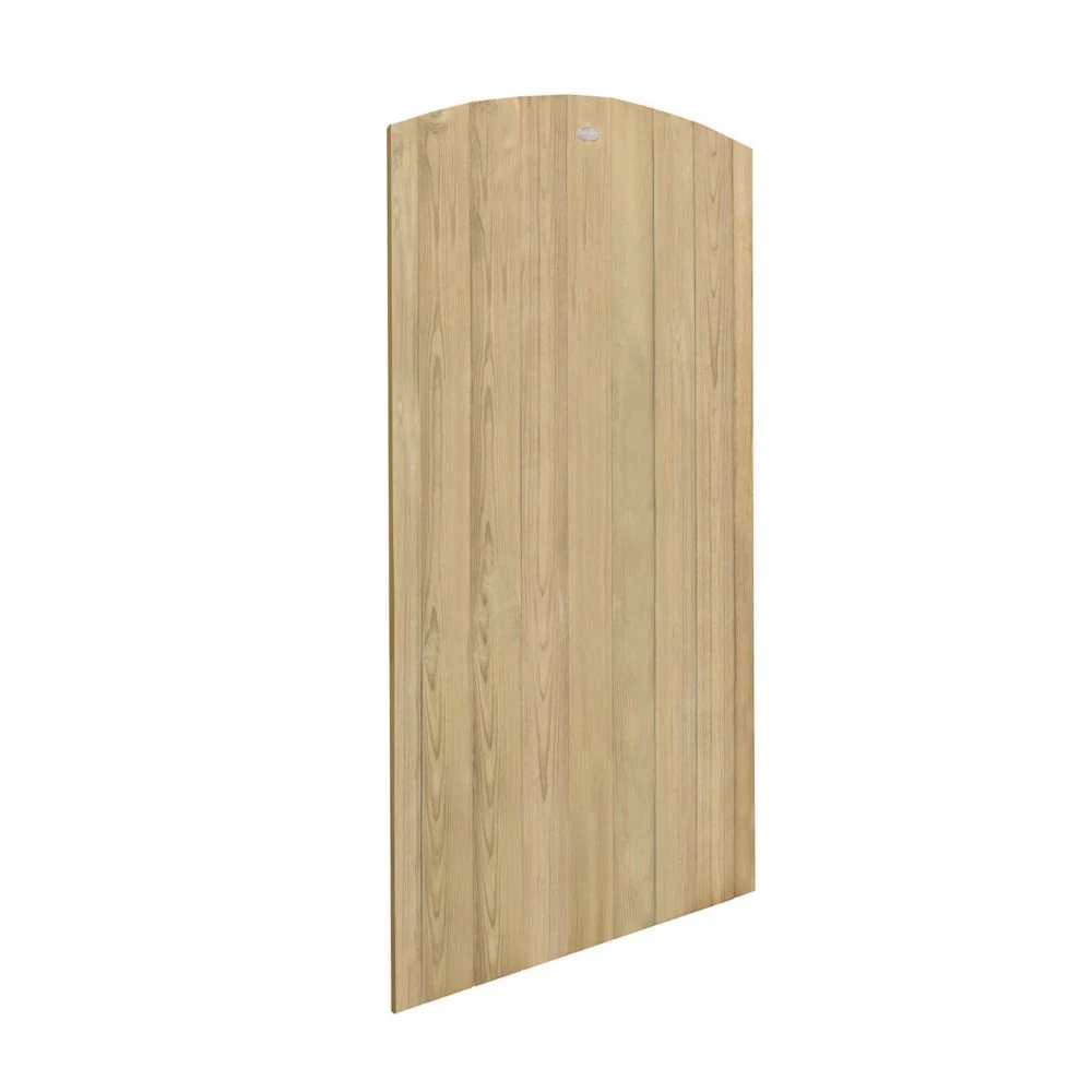 Forest Garden Gate 900 X 1800mm Natural Timber - Image 2