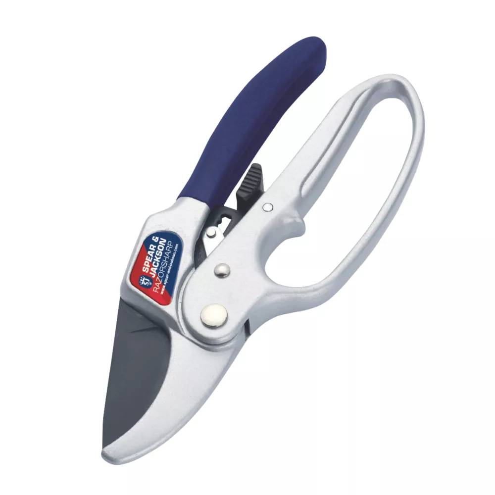 Spear And Jackson Spear & Jackson Anvil Ratchet Secateurs 8 1/4" (210mm) 1 Spear And Jackson Spear & Jackson Anvil Ratchet Secateurs 8 1/4" (210mm)
