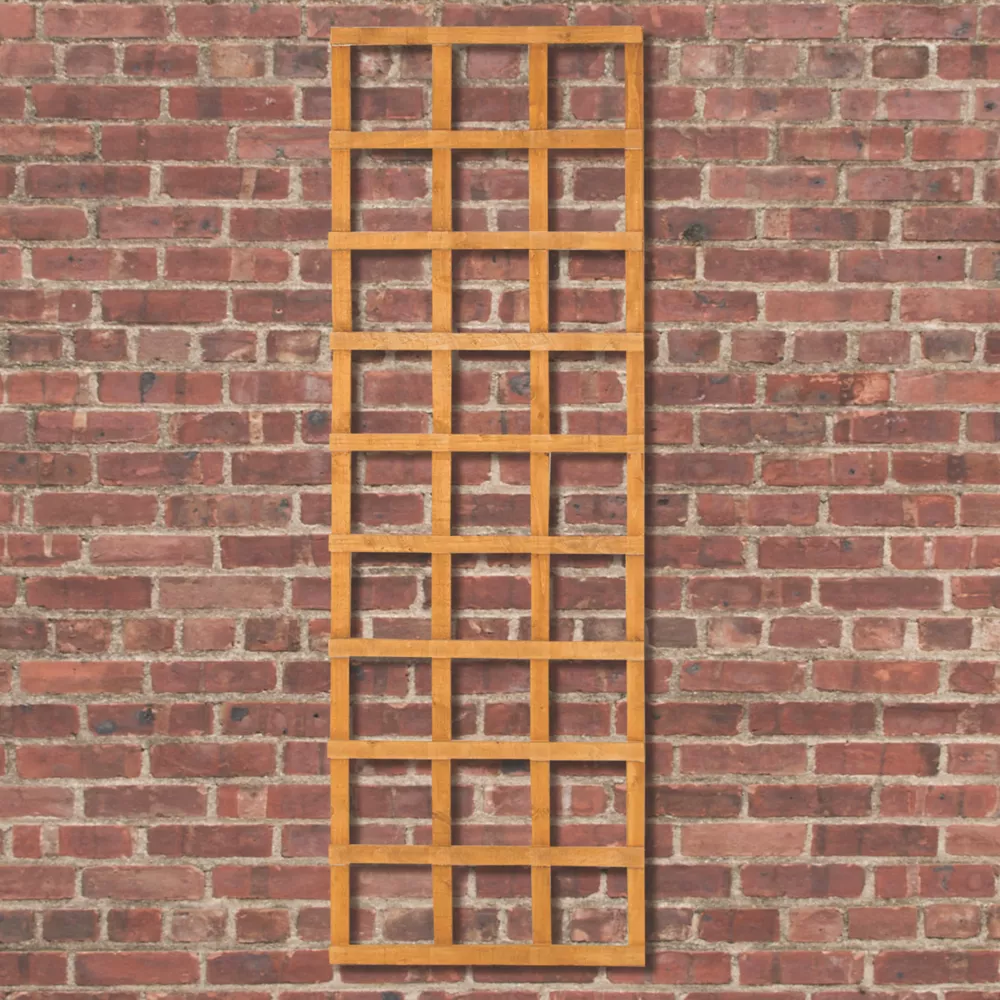 Forest Softwood Tall Rectangular Trellis X 4 Pack 1 Forest Softwood Tall Rectangular Trellis X 4 Pack