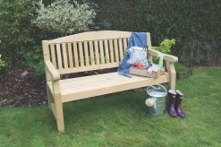 Forest Harvington Garden Bench Mixed Softwood 1.52 X 0.68 X 0.96m
