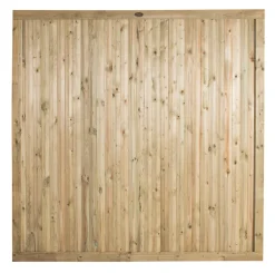 Forest Decibel Vertical Tongue & Groove Noise Reduction Fence Panels Natural Timber 6 X 6&apos; Pack Of 5