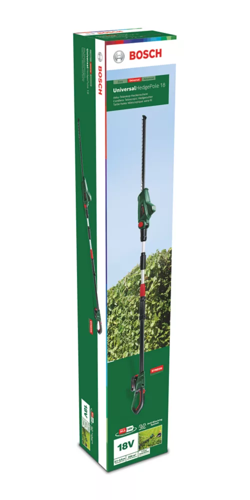 Bosch UniversalHedgePole 18 43cm 18V 1 X 2.5Ah Li-Ion Power For All Cordless Pole Hedge Trimmer - Image 4
