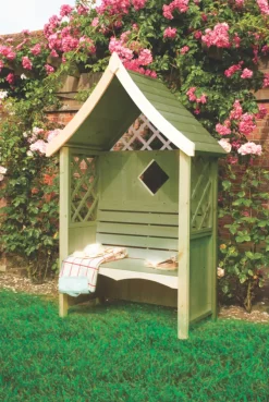 Shire Rose 4&apos; X 2&apos; (Nominal) Apex Timber Arbour