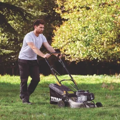 Titan TTLMP300SP40 41cm 125cc Self-Propelled Rotary Petrol Lawn Mower 9 Titan TTLMP300SP40 41cm 125cc Self-Propelled Rotary Petrol Lawn Mower -The Handy shop 500PT A3