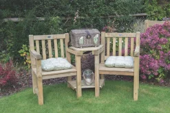 Forest Harvington Garden Love Seat Mixed Softwood 1.67 X 0.72 X 0.9m -The Handy shop 5943X A2
