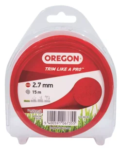 Oregon Red Trimmer Line 2.7mm X 15m