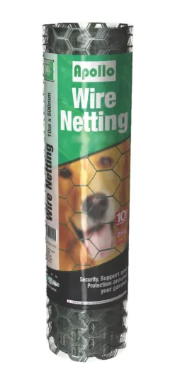 Apollo® Apollo 25mm PVC-Coated Wire Netting 0.5 X 10m
