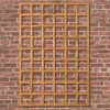 Forest Softwood Wide Rectangular Trellis X 4 Pack