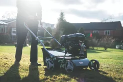 Webb WEPS400 212cc 40cm Petrol Lawn Scarifier & Raker -The Handy shop 781PR A4