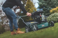 Webb WEPS400 212cc 40cm Petrol Lawn Scarifier & Raker -The Handy shop 781PR A8