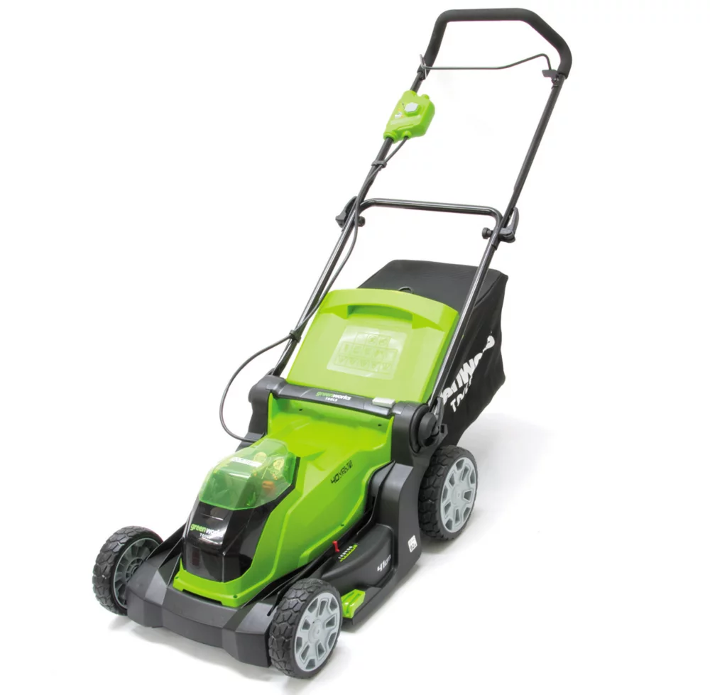 Greenworks GWG40LM41 40V Li-Ion Cordless 41cm Lawn Mower - Bare - Image 2