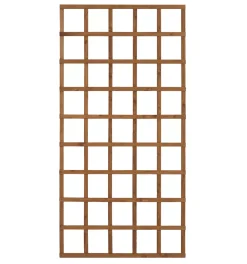 Forest Softwood Rectangular Trellis 3 X 6&apos; 5 Pack