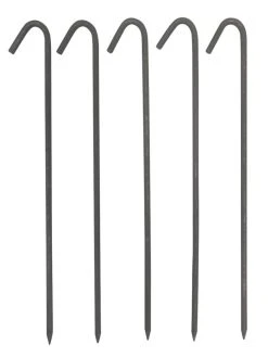 Apollo® Apollo Galvanised Outdoor Pegs 300mm 5 Pack
