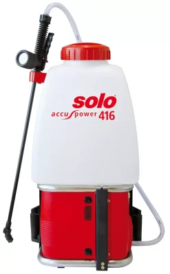 Solo SO416 White Battery-Operated Backpack Sprayer 20Ltr