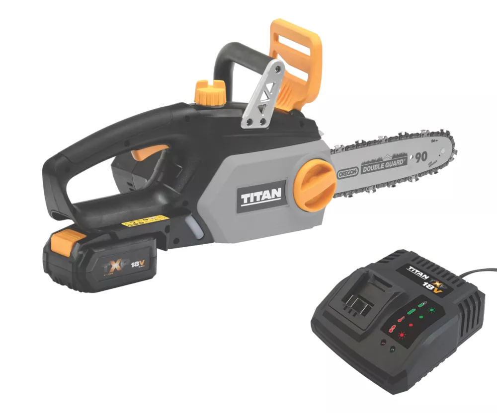 Titan TTI932CHN 18V 1 X 5.0Ah Li-Ion TXP Cordless 25cm Chainsaw - Image 3