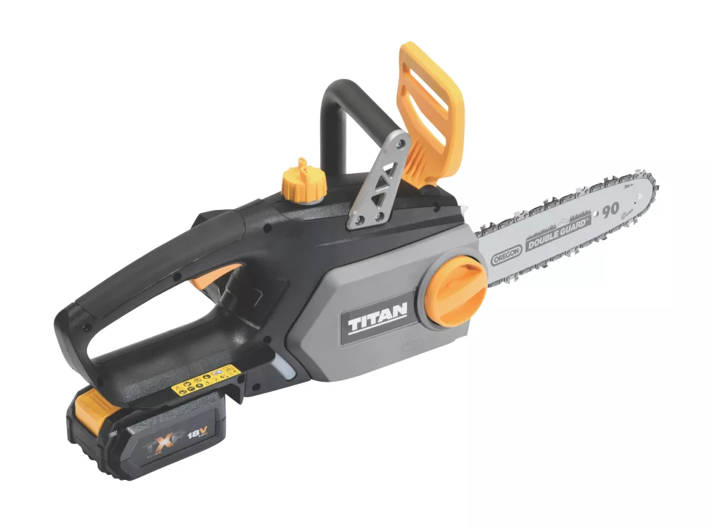Titan TTI932CHN 18V 1 X 5.0Ah Li-Ion TXP Cordless 25cm Chainsaw