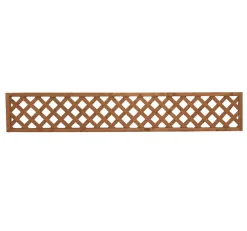 Forest Fence Topper Softwood Rectangular Trellis 6 X 1&apos; 3 Pack